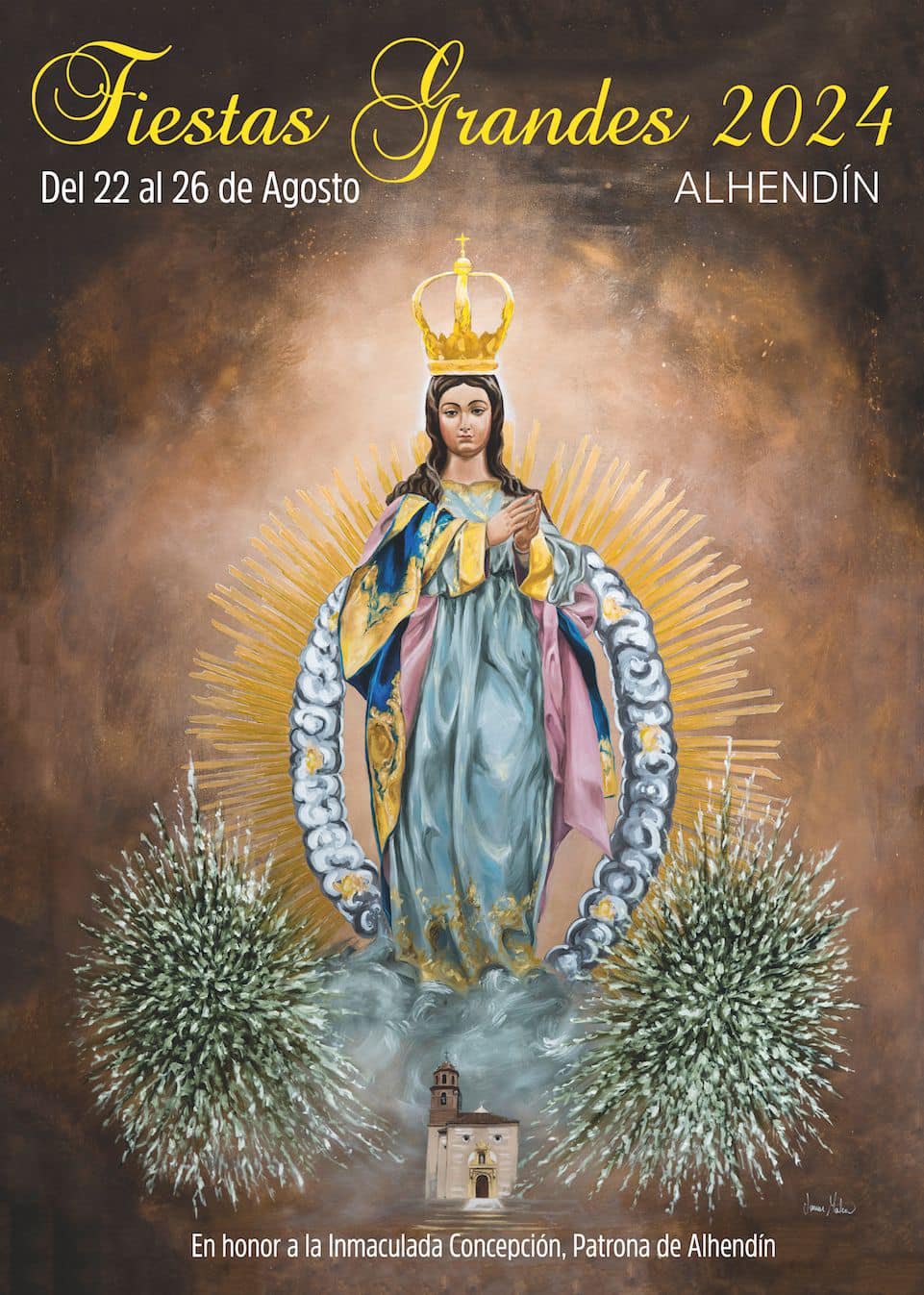 Fiestas grandes en honor de la Inmaculada Concepción 2024 Alhendín